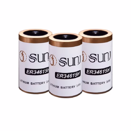Er18505 zylindrisch, verwendet für Unterhaltungselektronik, nicht wiederaufladbar, hohe Kapazität, 3,6 V, 4000 mAh, Lithium-Batterie, Sunj